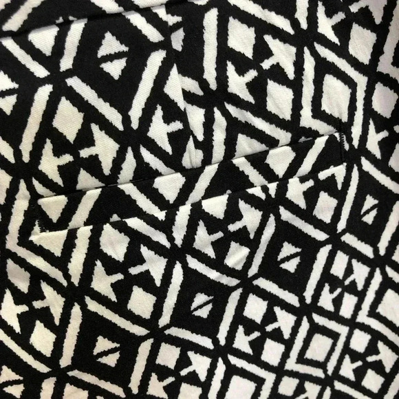 Mario Serrani Tummy Control Shorts, black white pattern - 4 - Picture 7 of 7